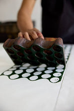 Load image into Gallery viewer, Block Printed Gift Bags (Large) - Holly Green