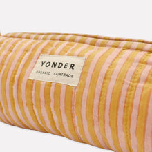 Load image into Gallery viewer, Quilted Barrel Case | Candy Stripe | Biscuit