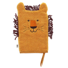 Load image into Gallery viewer, Baby bath mitt - Lion