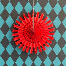 Load image into Gallery viewer, Paper Fan -  Red