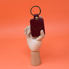 Load image into Gallery viewer, Boob Leather Key Fob: Red