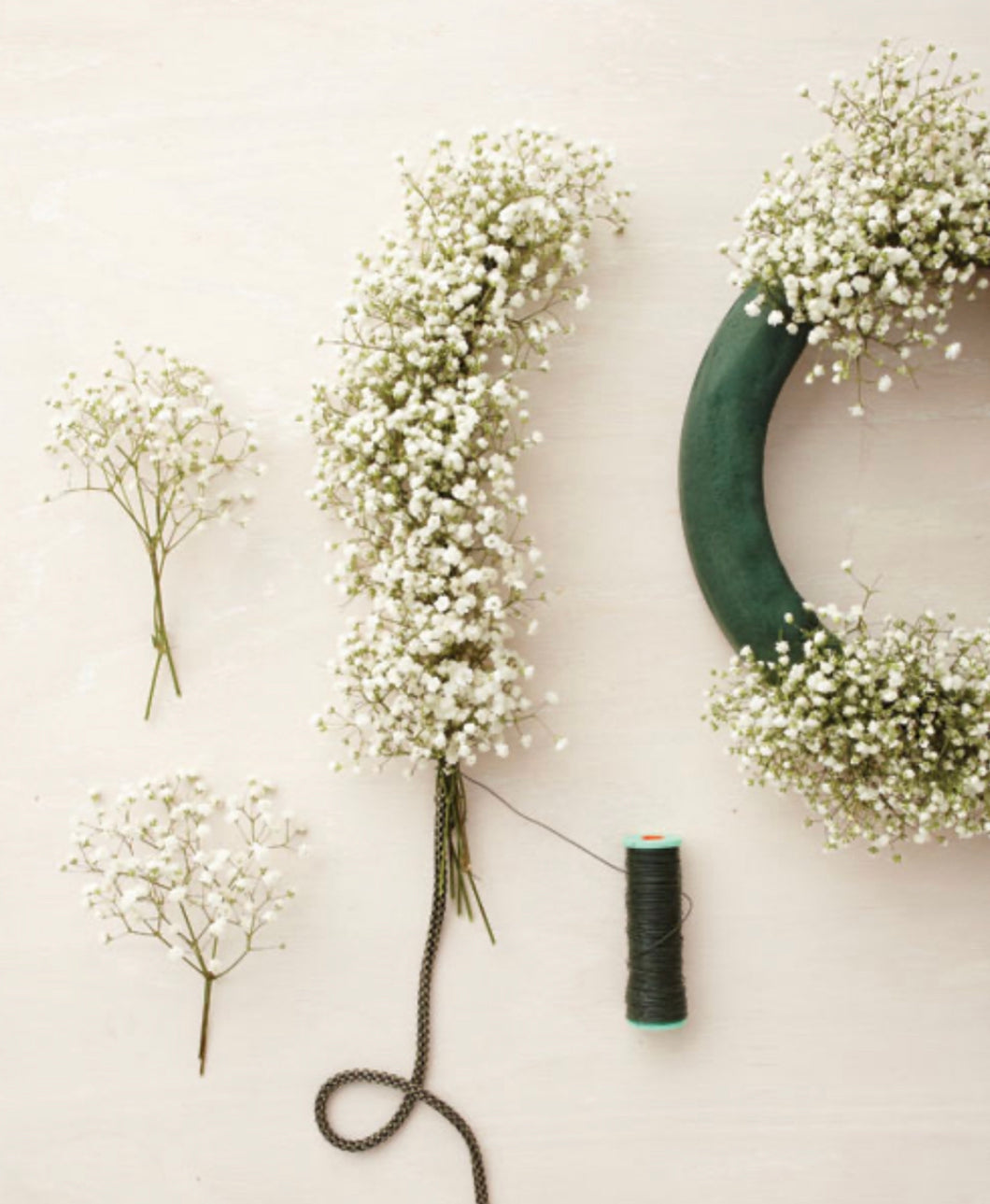 Gypsophila Wreath Workshop