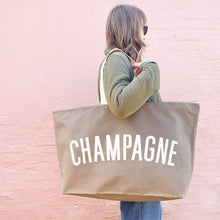 Load image into Gallery viewer, Champagne - REALLY Big Bag: Plum