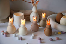 Load image into Gallery viewer, Taupe Bunny Ear Candle