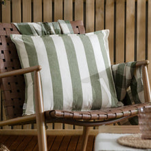 Load image into Gallery viewer, Hayle Cotton Outdoor Cushion Moss: Moss / Polyester Filled / 50 x 50cm
