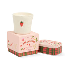 Load image into Gallery viewer, Paddywax Bistro Strawberry Ceramic Candle - Strawberry