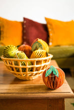 Load image into Gallery viewer, UK/EU: Orange Honeycomb Ornament