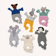 Load image into Gallery viewer, Cotton Knit Baby Comforter Cuddle Cloth: Rabbit Yellow