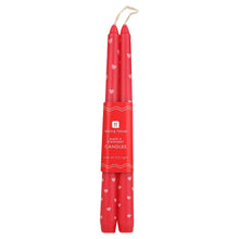 Load image into Gallery viewer, Heart Taper Dinner Candles - 2 Pack