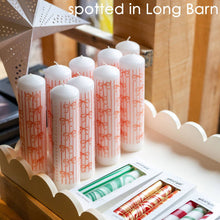 Load image into Gallery viewer, Bows Pillar Advent Candle