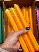 Load image into Gallery viewer, Pinstripe Candle individual: Green/blue