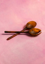 Load image into Gallery viewer, NEW Salad Servers - Amber Set