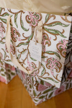 Load image into Gallery viewer, Hand Block Printed Gift Bags (Medium) - Blush