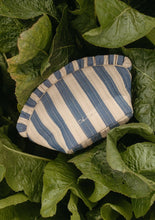 Load image into Gallery viewer, Cotton Wash Bag in Navy Stripe