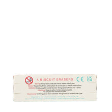 Load image into Gallery viewer, Erasers (set of 4) - Biscuits