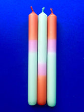 Load image into Gallery viewer, FISHERMAN&#39;S FRIEND Dip Dye Dinner Candles Trio