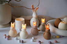 Load image into Gallery viewer, Taupe Bunny Ear Candle