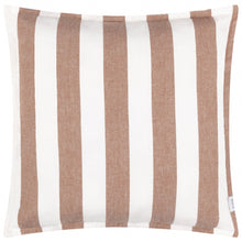 Load image into Gallery viewer, Hayle Cotton Outdoor Cushion Pecan: Pecan / Polyester Filled / 50 x 50cm