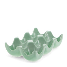 Load image into Gallery viewer, Ceramic egg holder - Green