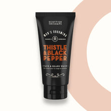 Load image into Gallery viewer, Thistle &amp; Black Pepper Face &amp; Beard Wash 150ml