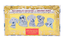 Load image into Gallery viewer, Blue Dogs, Milk Chocolate Cheesecake Bar With Gingernut Crunch