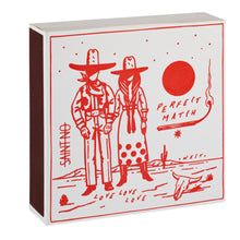Load image into Gallery viewer, Cowboy Perfect Match | Square Matchboxes