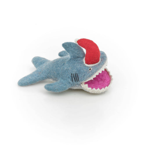 Santa Jaws Christmas Tree Topper