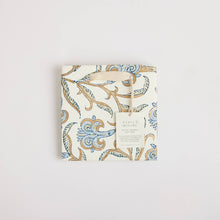 Load image into Gallery viewer, Hand Block Printed Gift Bags (Small) - Blue Stone