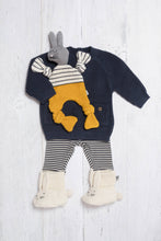 Load image into Gallery viewer, Cotton Knit Baby Slipper Socks: Rabbit