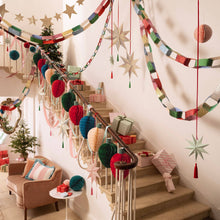 Load image into Gallery viewer, Stripe Star Decorations