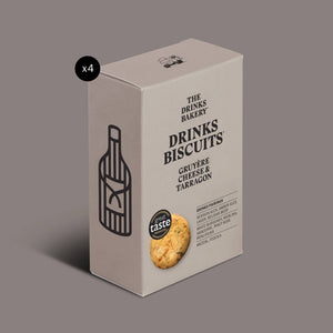 NEW Drinks Biscuits - Gruyère Cheese & Tarragon 110g