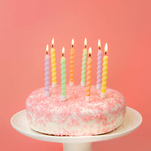 Load image into Gallery viewer, Twisted Pastel Birthday Candles