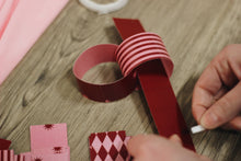 Load image into Gallery viewer, Berry &amp; Blush | Paper Chain Kit Party Decor
