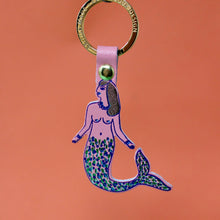 Load image into Gallery viewer, Mermaid Key Fob: Pink