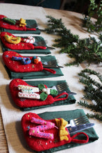 Load image into Gallery viewer, Handmade Felt Mini Alphabet Stockings - INDIVIDUAL LETTERS: B