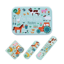 Load image into Gallery viewer, Children's plasters in a tin (30 pcs) - Farmyard