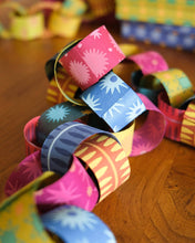 Load image into Gallery viewer, Blue &amp; Yellow Paper Chain Kit