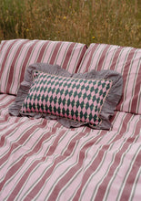 Load image into Gallery viewer, Cotton Cushion Cover in Pink Harlequin
