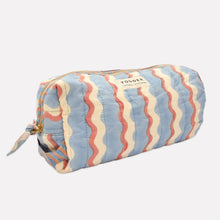 Load image into Gallery viewer, Quilted Wash Bag | Wiggle | Sky