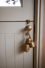 Load image into Gallery viewer, Brass Bells - Set of 3 (in Cotton Bag)
