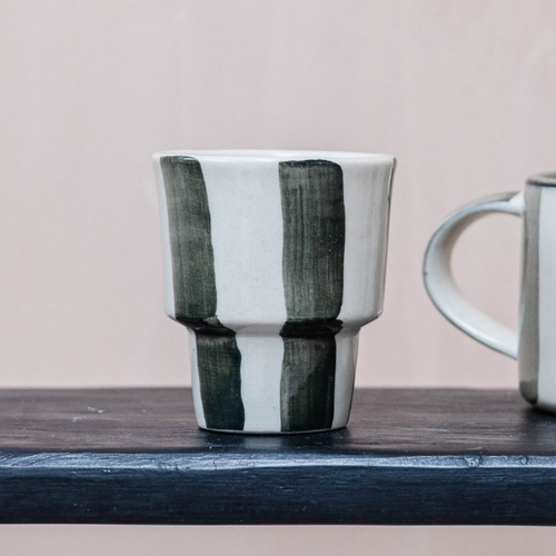 FOREST Washed Stripe BEAKER