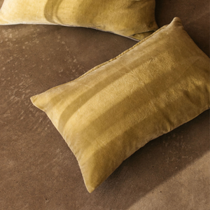 OLIVE GREEN MISI Velvet Cushion Cover