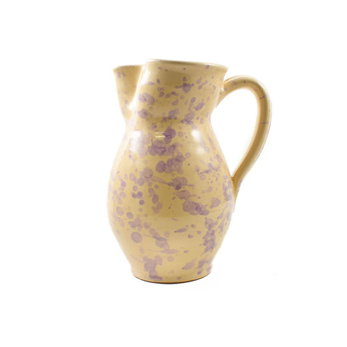 LILAC PUGLIAN SPLATTER PITCHER