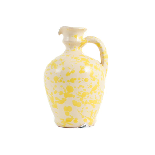 Puglia Yellow Splatter Oil Bottle