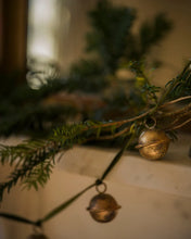Load image into Gallery viewer, Jingle Bell Garland on Velvet Ribbon