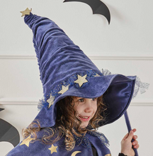 Load image into Gallery viewer, BLUE WIZARD HAT