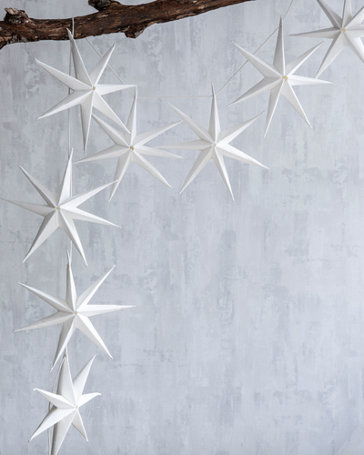 MADDOX STAR GARLAND WHITE