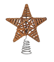 Load image into Gallery viewer, TREE TOPPER RATTAN