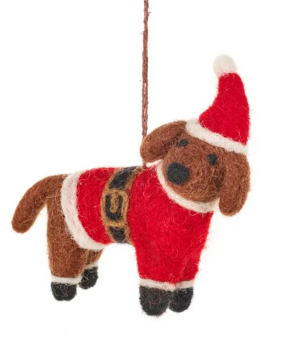 SANTA DASCHUND (BUDDY)