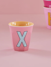 Load image into Gallery viewer, ALPHABET CUPS - PINKS &amp; ORANGES